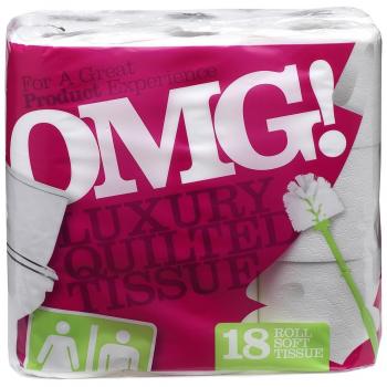 Purely Smile Toilet Roll 2ply 320 Sheet Pack of 36 9 x 4 PS1121