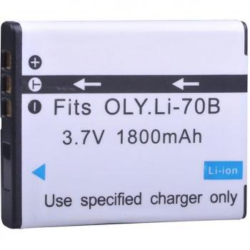 2Pcs LI-70B Lithium-ion Battery for Olympus VG Series