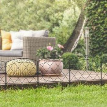 ArcoFácil: Set de 5 Barreras de Jardín con Forma de Arco