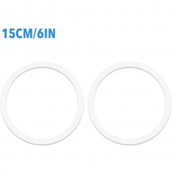 Midea 13/15CM Air Conditioner Exhaust Hose Connector (2pcs, PVC)