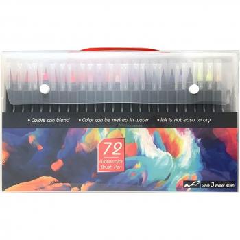 Watercolor Brush Markers