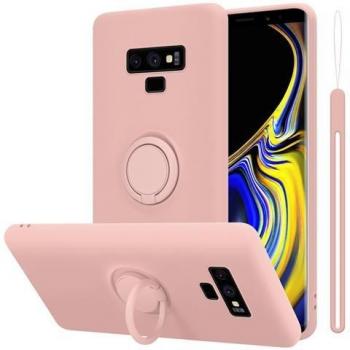 Coque fine CADORABO pour Samsung Galaxy NOTE 9 - Rose - Protection silicone