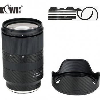 Carbon Fiber Protective Skin Film for Tamron 28-75mm f/2.8 Di III RXD A036