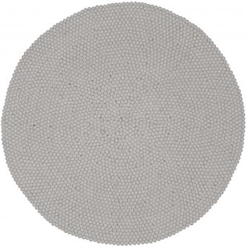 Myfelt Filzkugelteppich Linéa – Ø 120 cm, ideal für Schlaf‑, Wohn‑, Kinderzimmer, Flur & Bad
