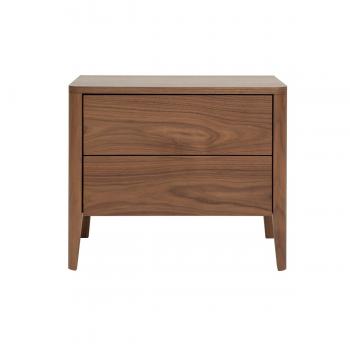 Comodino scandinavo 2 cassetti benja