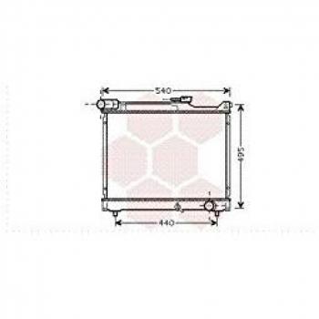VAN WEZEL Kühler – Motor Kühlgerät 52002106
