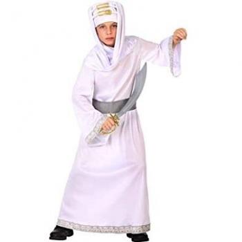 Costume Arabo 10-12 Anni Sceicco Bianco