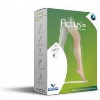 Actys 20 Media Autofix C2 Beige Claro Mujer C4