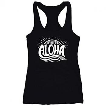 Neverless Damen Tank-Top Wellen