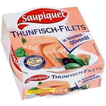 Saupiquet Thunfisch Filets in Olivenöl 185g Dose