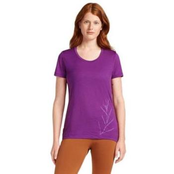 Icebreaker Women's Merino 150 Tech Lite T-Shirt lila Größe L