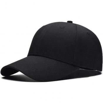 Unisex Dark Blue Suede Baseball Cap - Adjustable Snapback