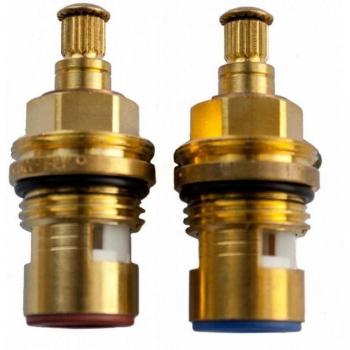 Tête de robinet en céramique Oracstar (Pack de 2) 8mm x 12mm or