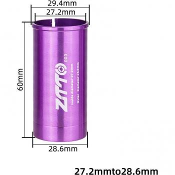 Manga de Aleación 25,4‑31,6 mm para Conversión de Sillín