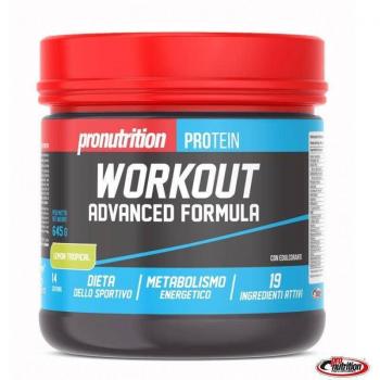 Pronutrition Workout Gusto Limone Tropicale 645g - Integratore per il recupero intra/post workout