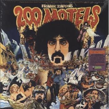 Vinyle 2-LP Frank Zappa 200 Motels - Édition du 50e Anniversaire avec Autocollant Hype (UK, 2021)