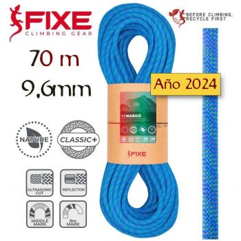 Nargo 9.6mm Nature Classic (Azul) (70m) - Cuerda simple - Fixe
