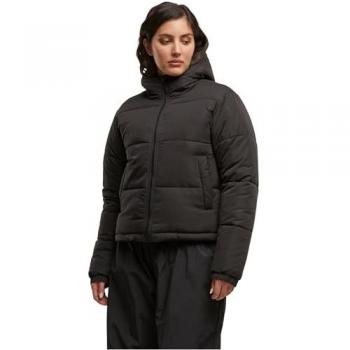 Urban Classics Winterjacke für Damen - Peached Puffer in Schwarz