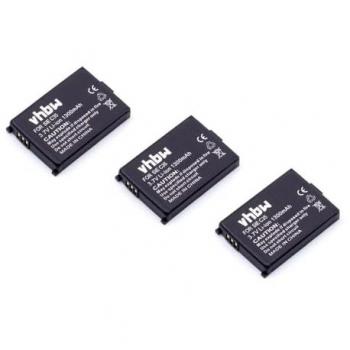Batterie Li-ion 3x vhbw pour téléphone fixe sans fil Telekom V30145-K1310-X250 et V30145-K1310-X229