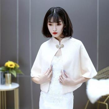 Boléro Ivoire Automne Hiver Accessoires Soirée Femme