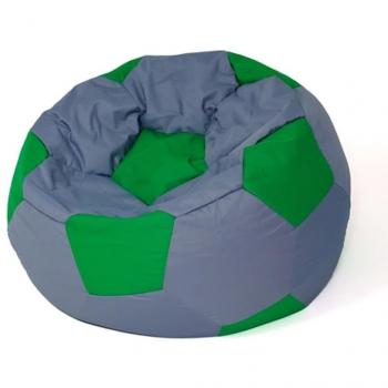 Poultry Green‑Grey Sako XXL Pouf 140 cm – Go Gift