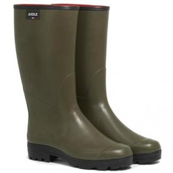 Aigle Chambord Neomesh Herrengummistiefel – Farbe Grün, Größe 41