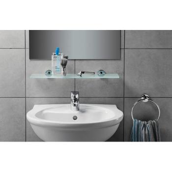 Planchet IOM Ideal Standard 520 mm, chromé/mat verre A9124AA