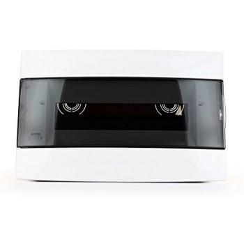 Panel de control Gewiss 8 módulos en blanco para empotrar