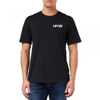 T-shirt męski z nadrukiem logo Levi's®, kolor czarny, rozmiar M