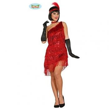 Abito Charleston Deluxe Rosso Donna