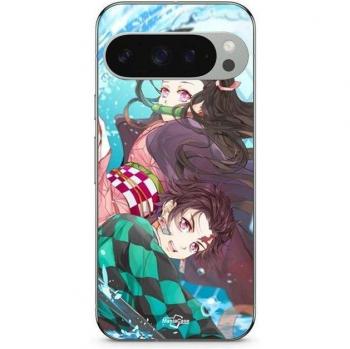 Coque Maniacase Google Pixel 9 Pro – Silicone Souple Tanjiro Kamado