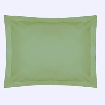 Easy Care 200 Thread Count Cotton Polyester Percale Oxford Pillowcase – Olive