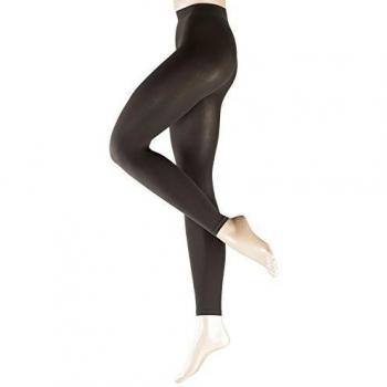 Falke Warm Deluxe, Leggings para mujer, 80 DEN, gris (Anthra New), pequeño