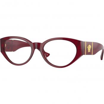 Versace VE3345 5430 Lentes Transparentes 52° para Mujer con Receta