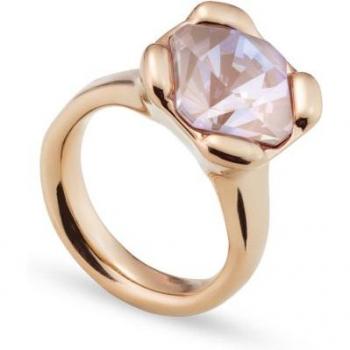 Anillo Rock n´ pink de UNO de 50 con cristal rosa
