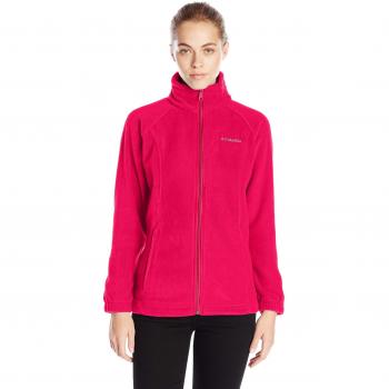 Columbia Benton Springs Chaqueta de Forro Completo para Mujer, Granada, S
