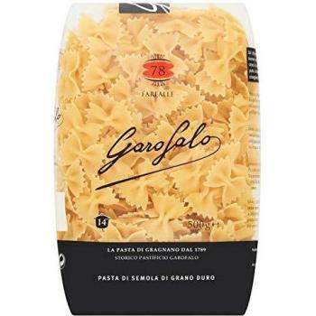 Garofalo Traditional Farfalle Pasta 500g - Set of 4