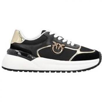 Black Leather Sneaker - Size 9 US