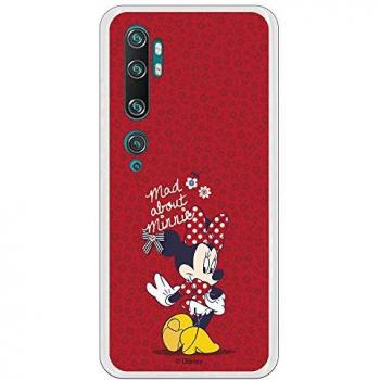 Custodia Ufficiale Disney Minnie Mad About per Xiaomi Mi Note 10 - Collezione Classici