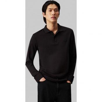 Calvin Klein Poloshirt SMOOTH COTTON SLIM LS POLO