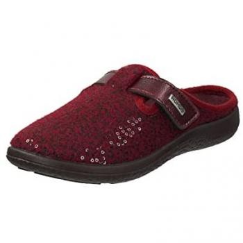 Rohde BARI Damen Clog Pantoffel, Hausschuh in klassischer Optik