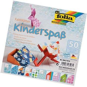 Folia Faltblätter KINDERSPASS, 150 x 150 mm, 50 Blatt