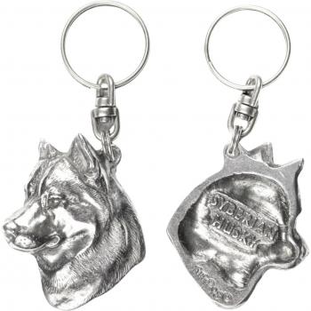 Chukcha Plateado – Pingente para Bolsos y Mochilas Art‑Dog
