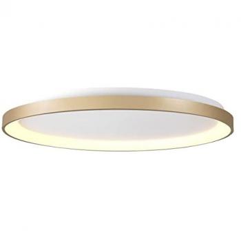 Plafoniera LED dorata Niseko 90 cm, 78W, luce calda 3000K, 6200 lumen