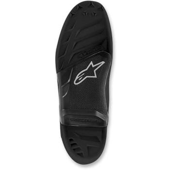 Suela Alpinestars Tech 7 Doble Compuesto Negra EU 49 1/2