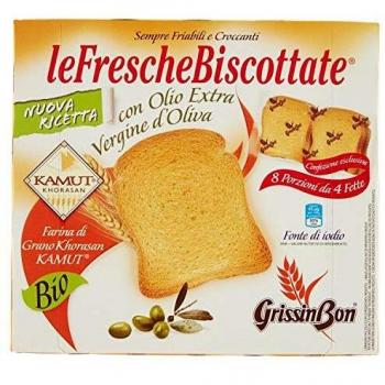 Fette biscottate Grissin Bon BIO al kamut x 32 gr. 250