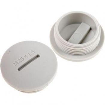 Tapón prensaestopas M25 gris