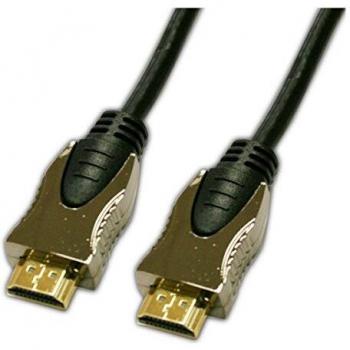 Conexión moldeada HDMI 1.4 macho a macho dorado 2 m Electro Dh 37.600/2 8430552112302