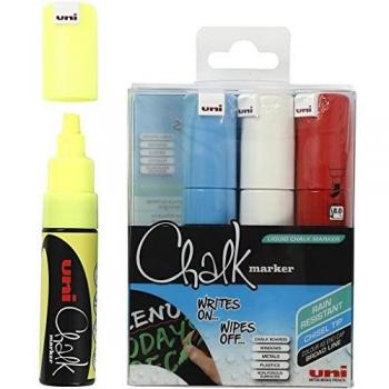 Uni-ball, Chalkmarker 8M - 8 Farben, 8 Stück