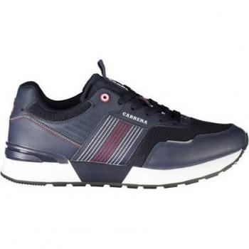 Men's Blue Polyester Sneakers - EU43/US10